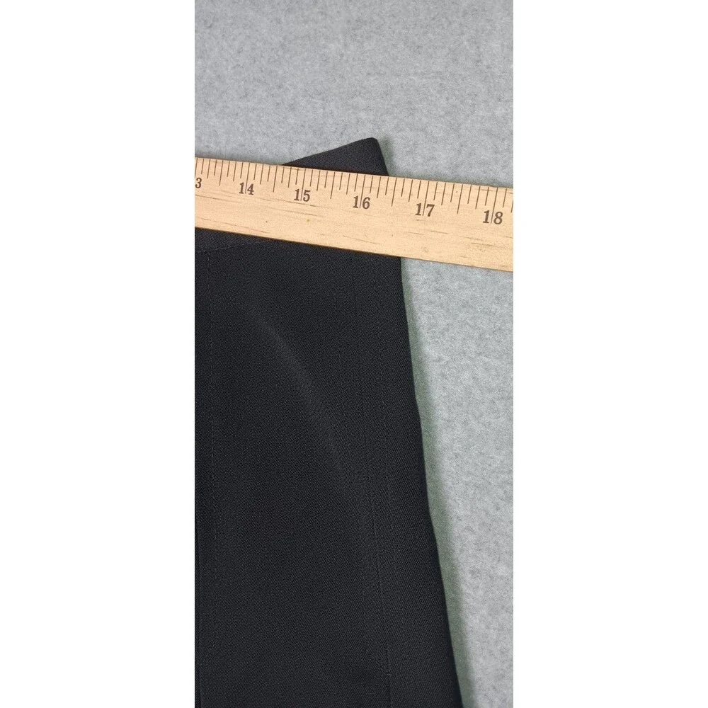 East 5th Flared Trumpet Gored Mermaid Skirt 12 Black Office Siren Minimalist Y2K